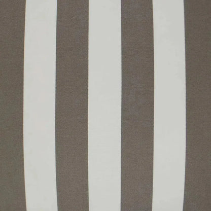 Outdoor Café Stripe Pillow - Driftwood-Outdoor Pillows-D.V. Kap-LOOMLAN