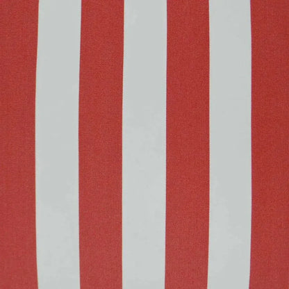 Outdoor Café Stripe Pillow - Red-Outdoor Pillows-D.V. Kap-LOOMLAN