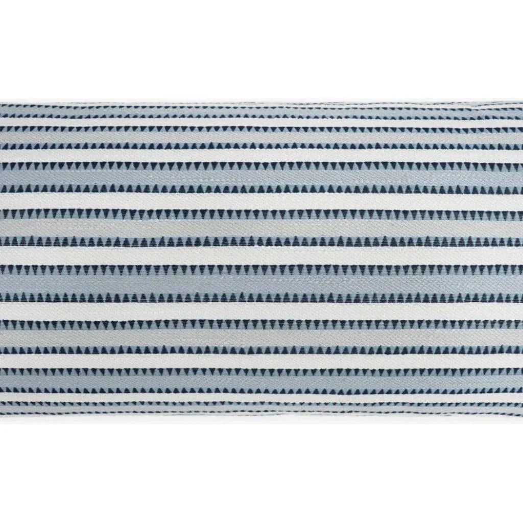 Outdoor Calica Lumbar Pillow - Azure-Outdoor Pillows-D.V. Kap-LOOMLAN