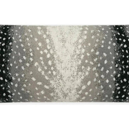 Outdoor Cerbiatta Lumbar Pillow - Onyx-Outdoor Pillows-D.V. Kap-LOOMLAN