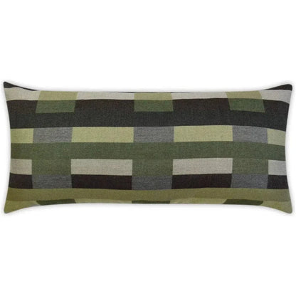 Outdoor Charleston Lumbar Pillow - Palm-Outdoor Pillows-D.V. Kap-LOOMLAN