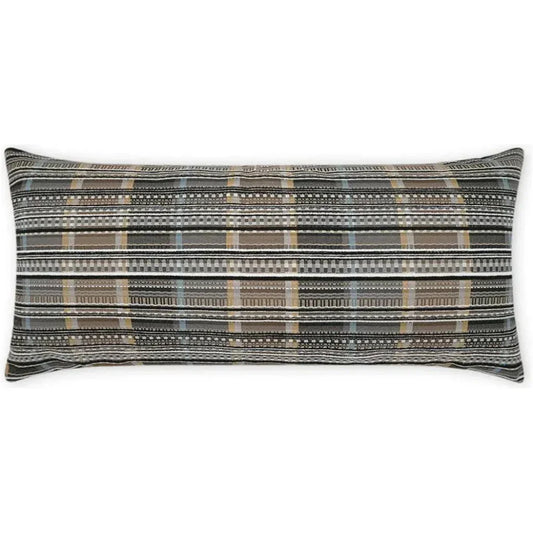 Outdoor Conch Lumbar Pillow - Zinc-Outdoor Pillows-D.V. Kap-LOOMLAN