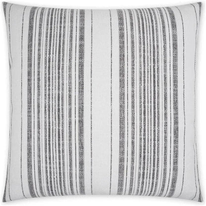 Outdoor Deering Pillow - Ebony-Outdoor Pillows-D.V. Kap-LOOMLAN