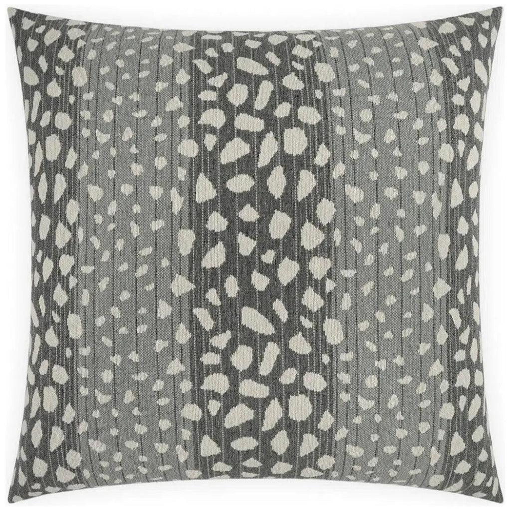 Outdoor Deerskin Pillow - Flannel-Outdoor Pillows-D.V. Kap-LOOMLAN