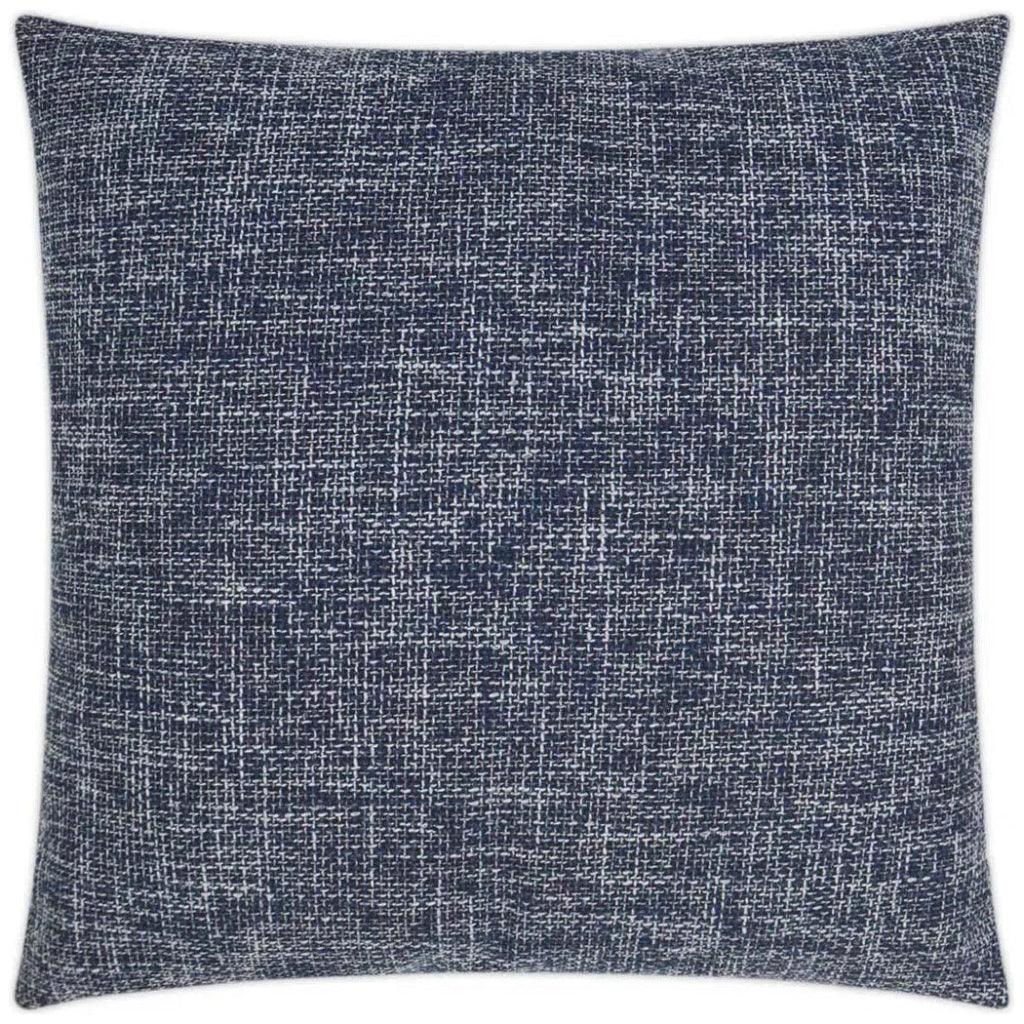Outdoor Double Trouble Pillow - Navy-Outdoor Pillows-D.V. Kap-LOOMLAN