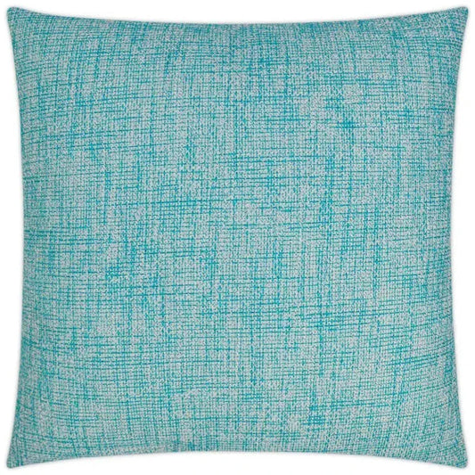 Outdoor Double Trouble Pillow - Turquoise-Outdoor Pillows-D.V. Kap-LOOMLAN