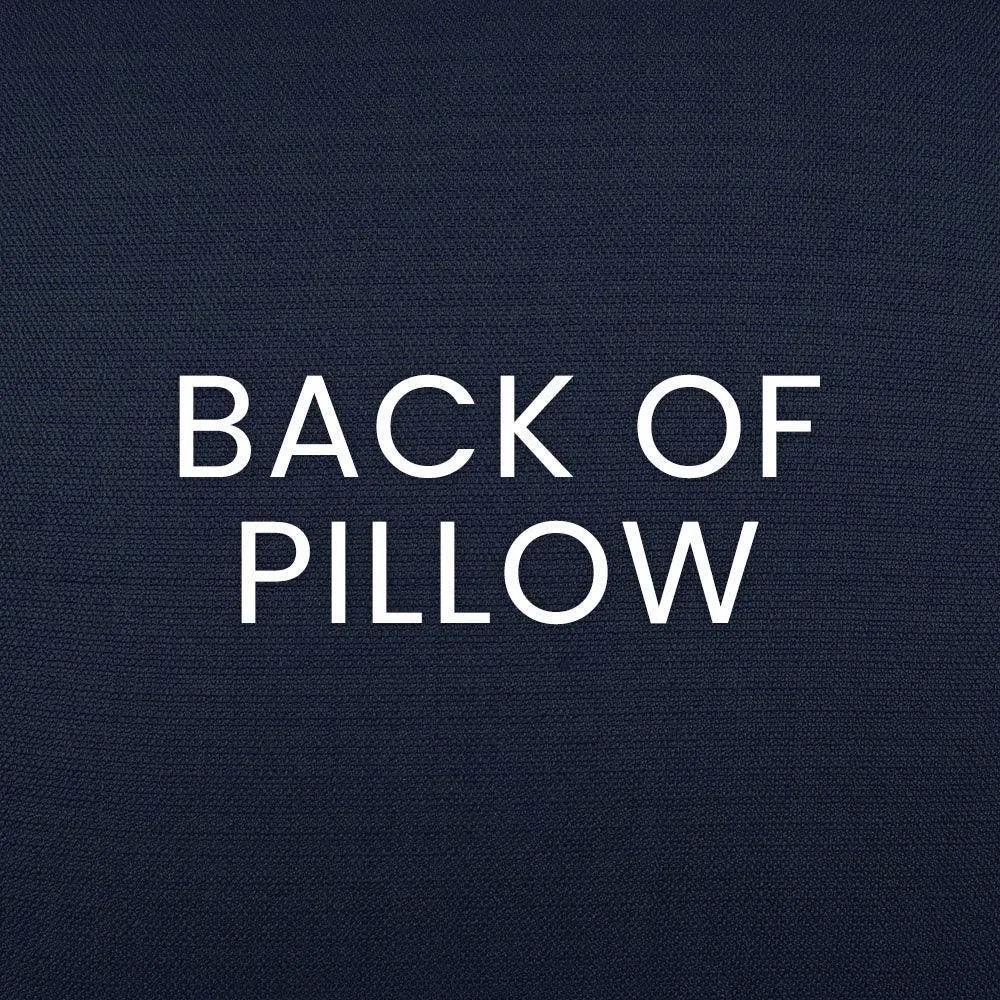 Outdoor Duality Lumbar Pillow - Indigo-Outdoor Pillows-D.V. Kap-LOOMLAN