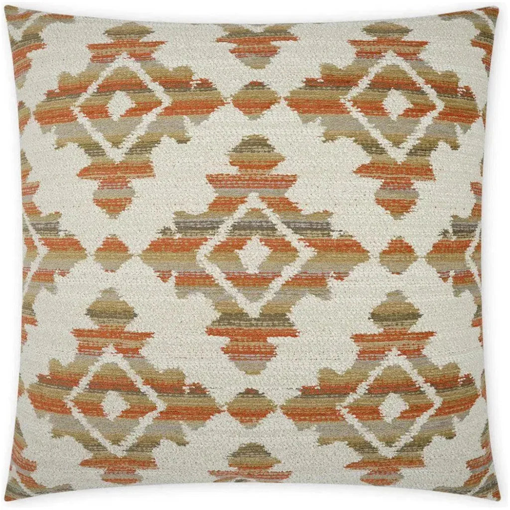 Outdoor Elmaple Pillow - Terracotta-Outdoor Pillows-D.V. Kap-LOOMLAN