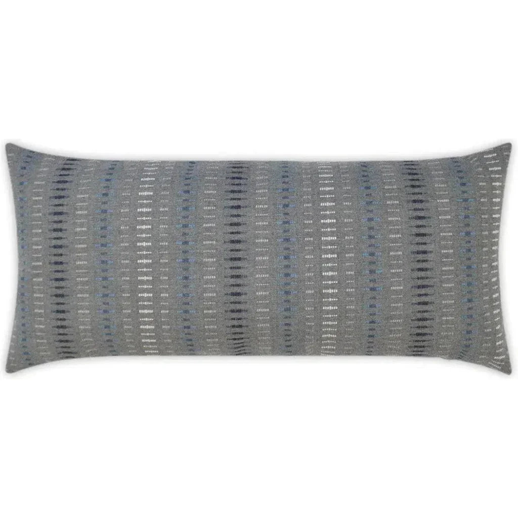 Outdoor Esti Lumbar Pillow - Bluestone-Outdoor Pillows-D.V. Kap-LOOMLAN