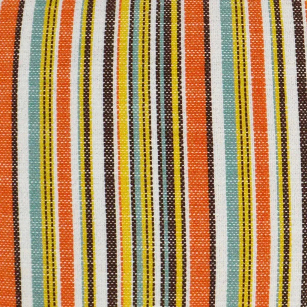 Outdoor Fancy Stripe Lumbar Pillow - Multi-Outdoor Pillows-D.V. Kap-LOOMLAN