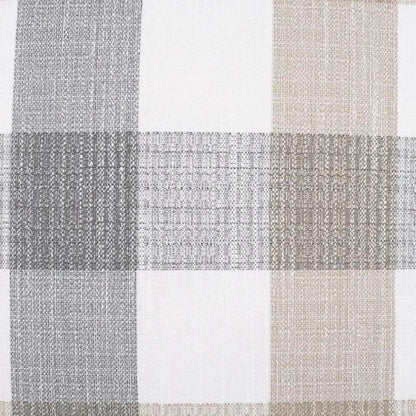 Outdoor Farmhouse Lumbar Pillow - Natural-Outdoor Pillows-D.V. Kap-LOOMLAN