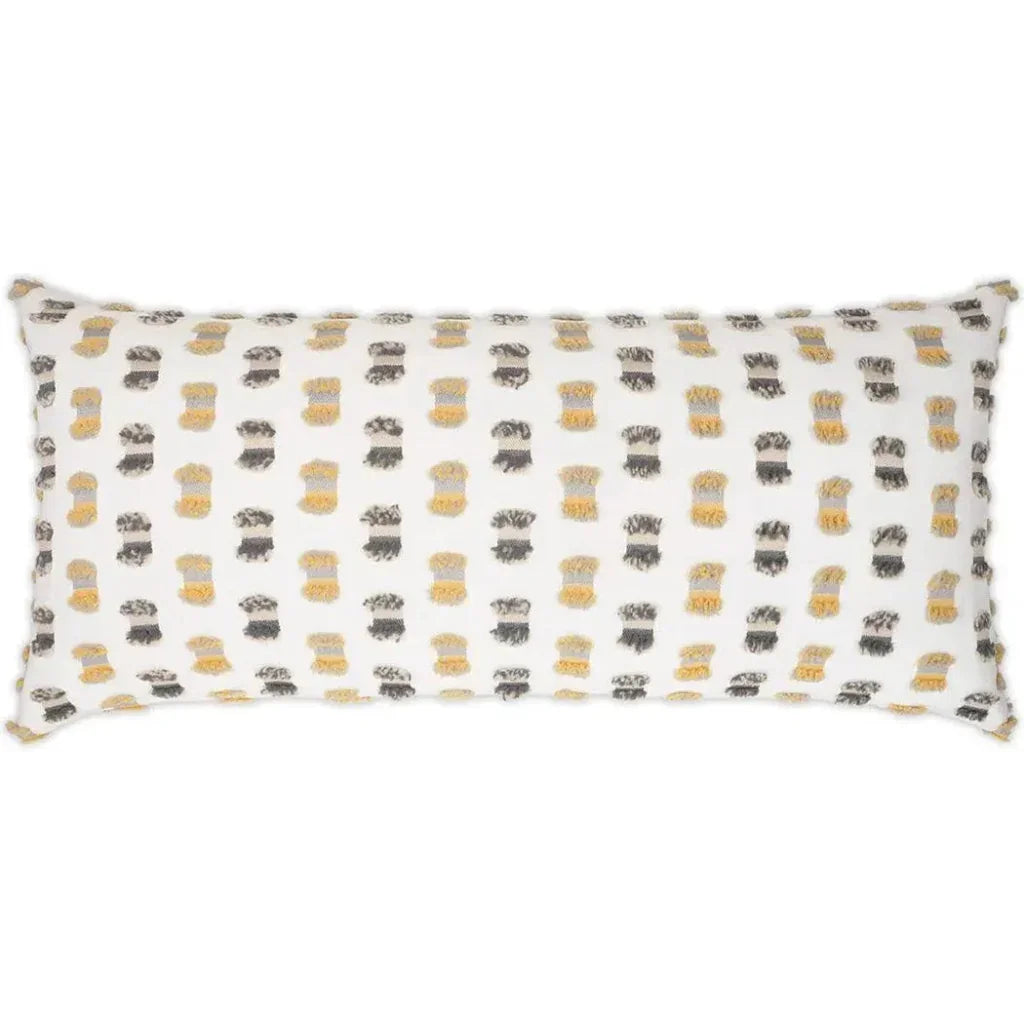 Outdoor Fifi Lumbar Pillow - Sunray-Outdoor Pillows-D.V. Kap-LOOMLAN