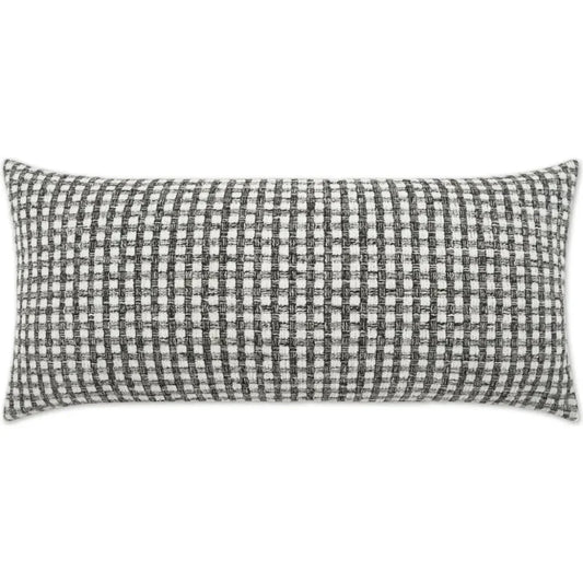 Outdoor Heart Stone Lumbar Pillow - Grey-Outdoor Pillows-D.V. Kap-LOOMLAN