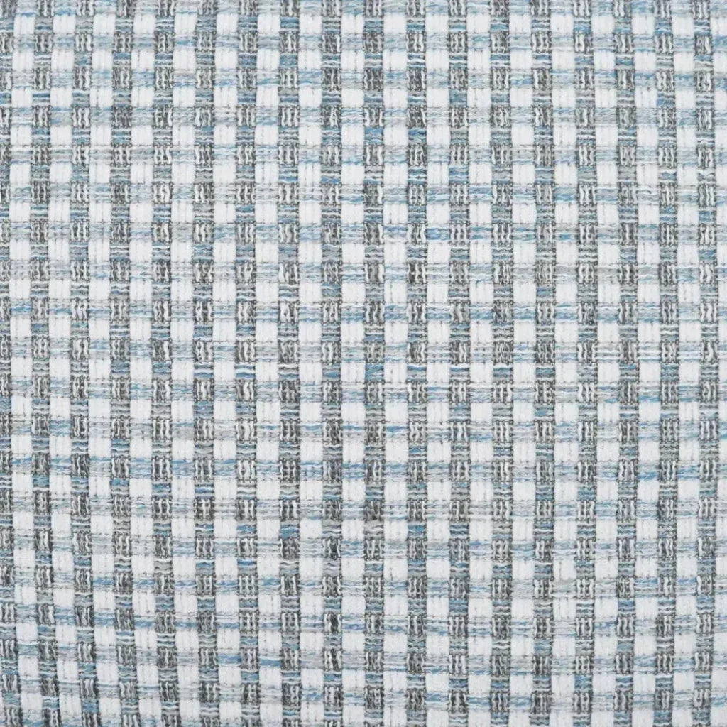 Outdoor Heart Stone Pillow - Blue-Outdoor Pillows-D.V. Kap-LOOMLAN