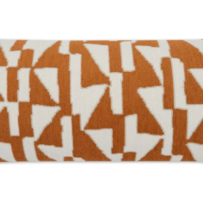 Outdoor Imka Lumbar Pillow - Orange-Outdoor Pillows-D.V. Kap-LOOMLAN