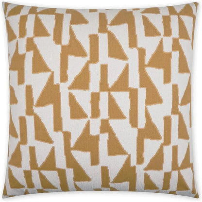 Outdoor Imka Pillow - Yellow-Outdoor Pillows-D.V. Kap-LOOMLAN
