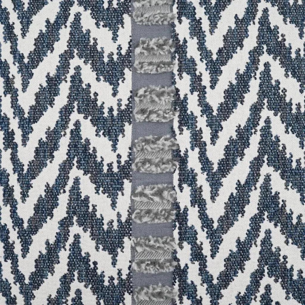 Outdoor Indiana Pillow - Indigo-Outdoor Pillows-D.V. Kap-LOOMLAN