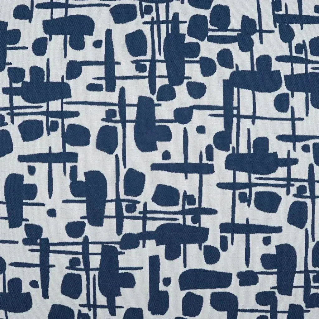 Outdoor Jargon Pillow - Blue-Outdoor Pillows-D.V. Kap-LOOMLAN