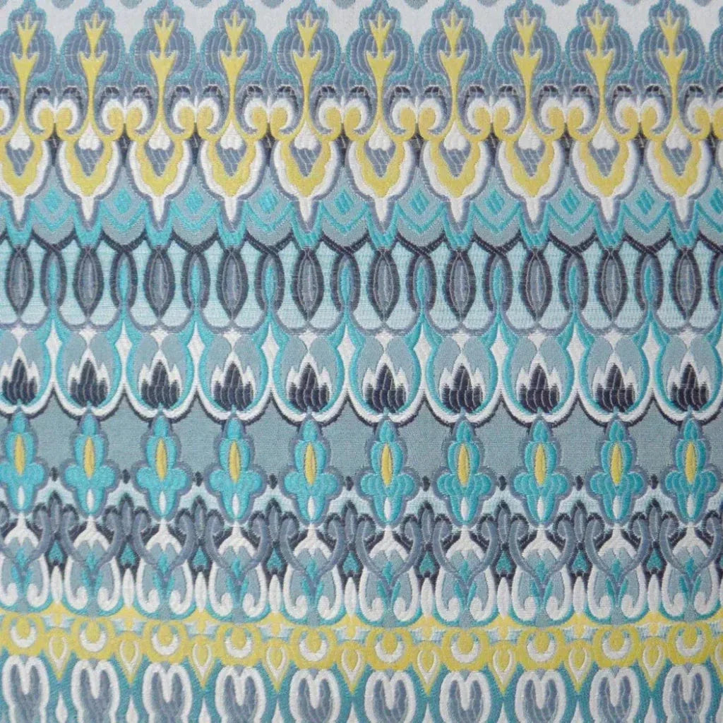 Outdoor Kanthum Pillow - Turquoise-Outdoor Pillows-D.V. Kap-LOOMLAN