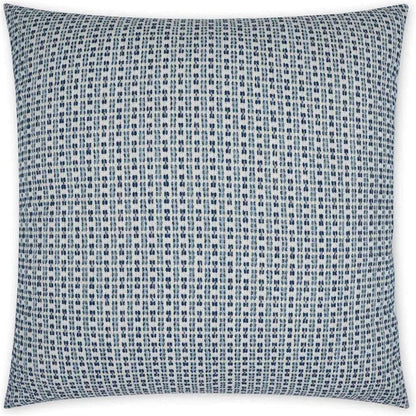 Outdoor Kittery Pillow - Blue-Outdoor Pillows-D.V. Kap-LOOMLAN