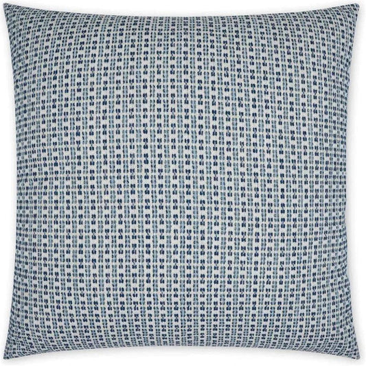 Outdoor Kittery Pillow - Blue-Outdoor Pillows-D.V. Kap-LOOMLAN