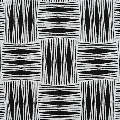 Outdoor Kizomba Pillow - Ebony-Outdoor Pillows-D.V. Kap-LOOMLAN