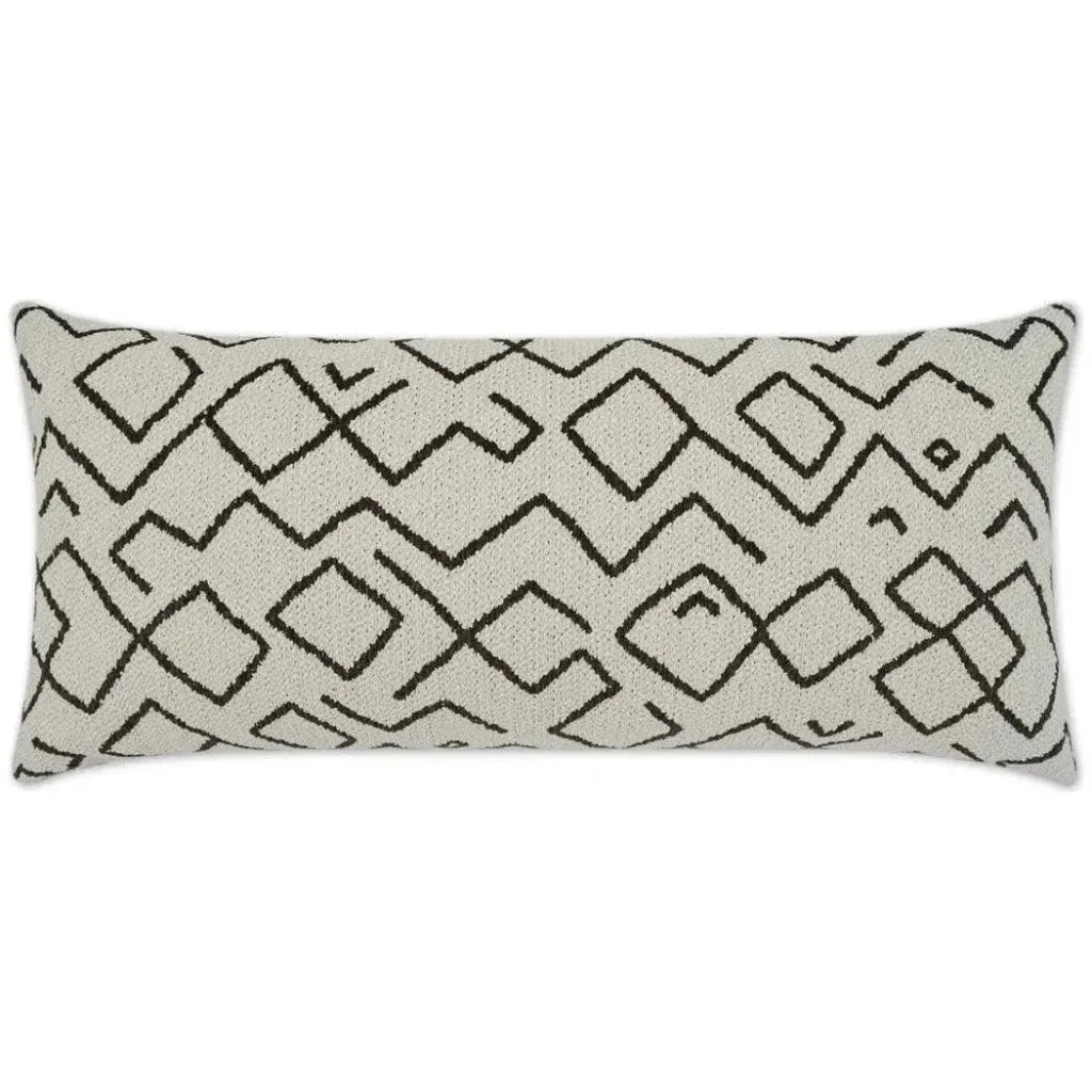 Outdoor Kraken Lumbar Pillow - Natural-Outdoor Pillows-D.V. Kap-LOOMLAN