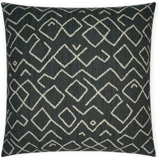 Outdoor Kraken Pillow - Charcoal-Outdoor Pillows-D.V. Kap-LOOMLAN