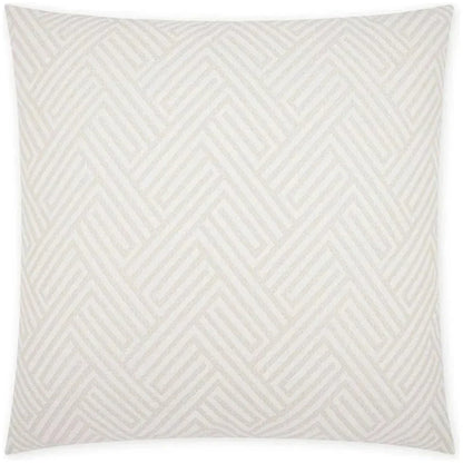 Outdoor Mandros Pillow - Ivory-Outdoor Pillows-D.V. Kap-LOOMLAN