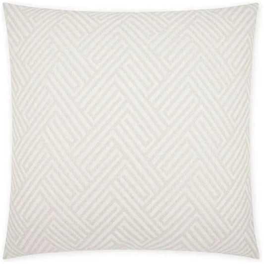 Outdoor Mandros Pillow - Ivory-Outdoor Pillows-D.V. Kap-LOOMLAN