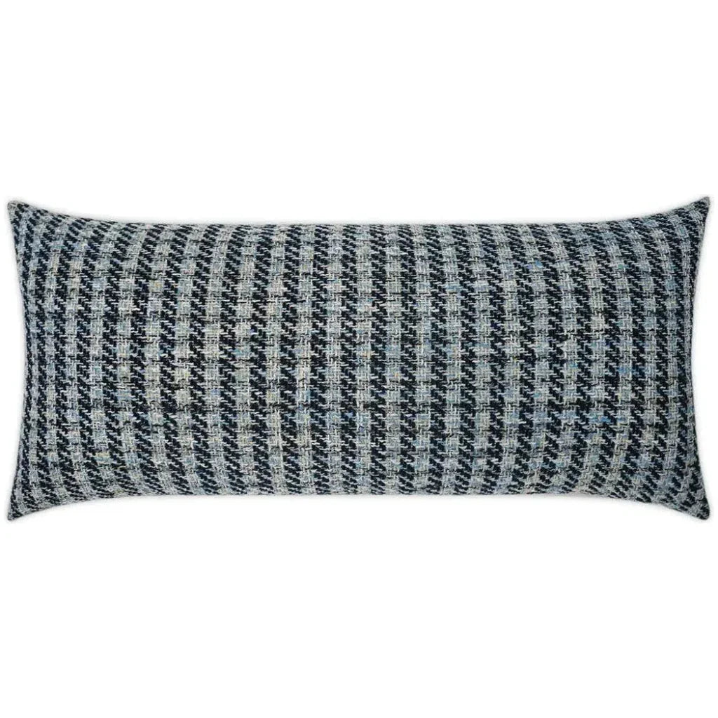 Outdoor Maxim Lumbar Pillow - Indigo-Outdoor Pillows-D.V. Kap-LOOMLAN