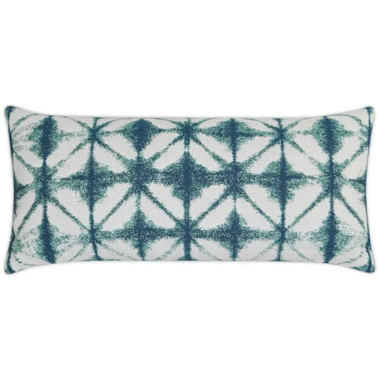 Outdoor Midori Lumbar Pillow - Bermuda-Outdoor Pillows-D.V. Kap-LOOMLAN