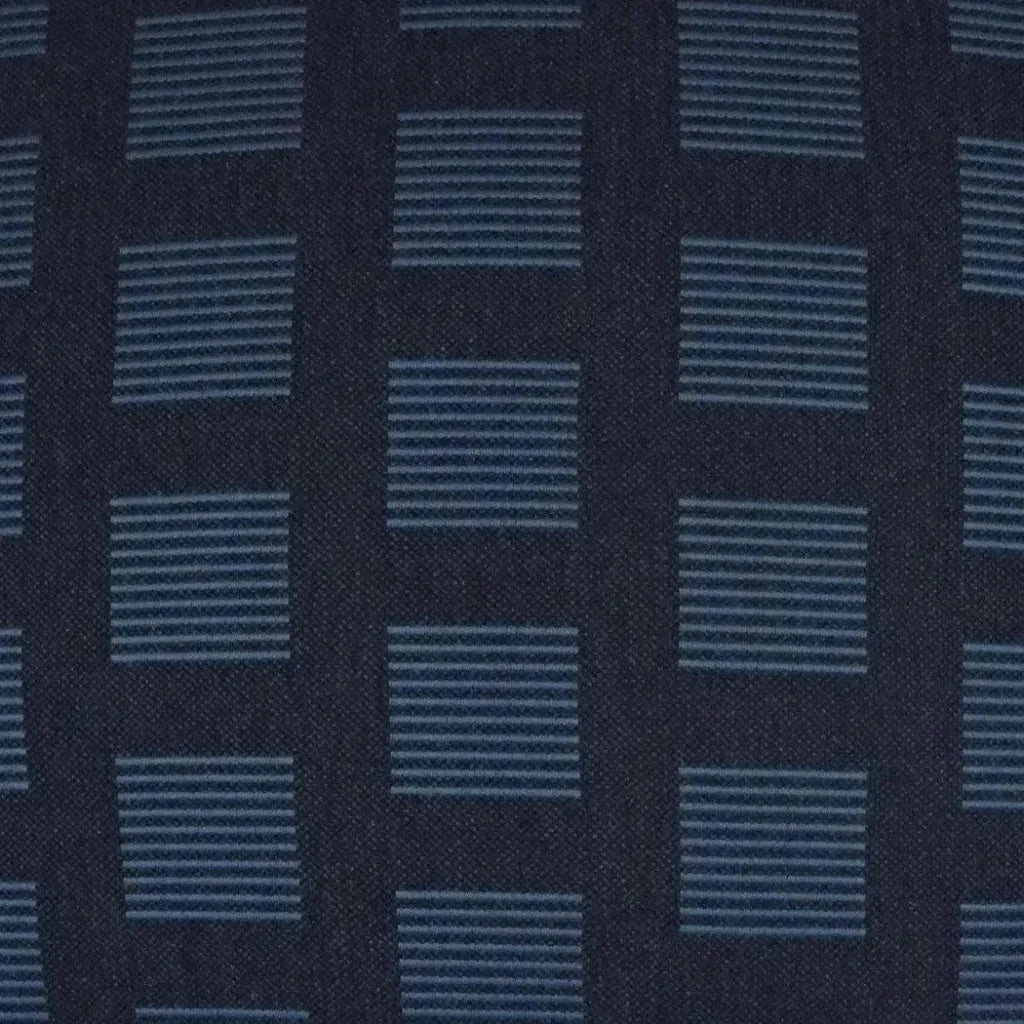 Outdoor Novara Lumbar Pillow - Indigo-Outdoor Pillows-D.V. Kap-LOOMLAN