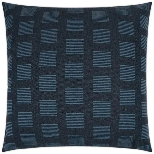 Outdoor Novara Pillow - Indigo-Outdoor Pillows-D.V. Kap-LOOMLAN