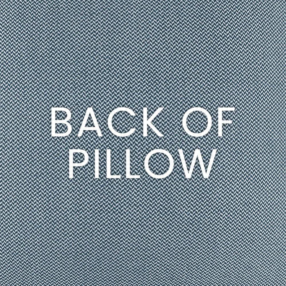 Outdoor Palmero Lumbar Pillow - Blue-Outdoor Pillows-D.V. Kap-LOOMLAN