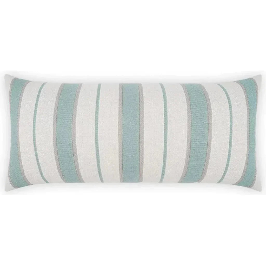 Outdoor Paruani Lumbar Pillow - Spa-Outdoor Pillows-D.V. Kap-LOOMLAN