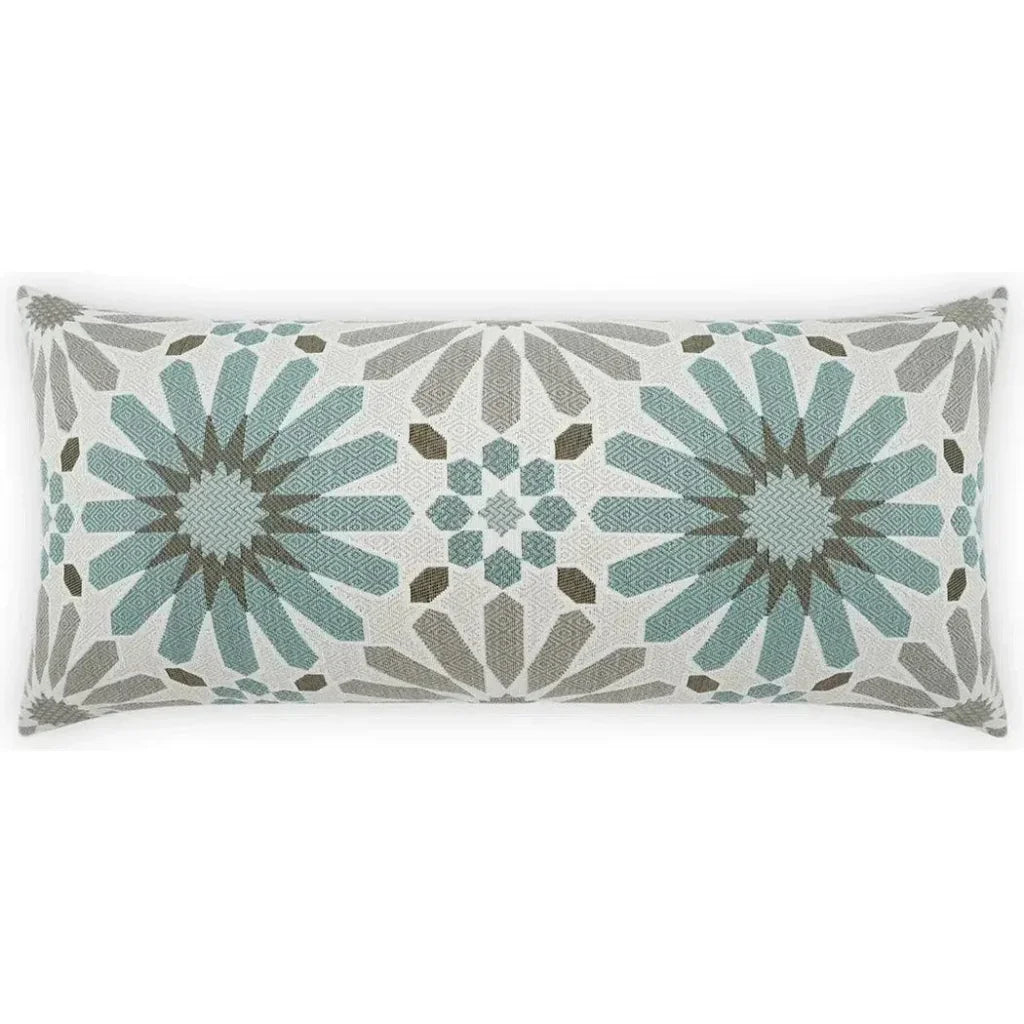 Outdoor Pasha Lumbar Pillow - Spa-Outdoor Pillows-D.V. Kap-LOOMLAN