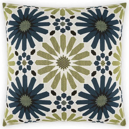 Outdoor Pasha Pillow - Blue-Outdoor Pillows-D.V. Kap-LOOMLAN