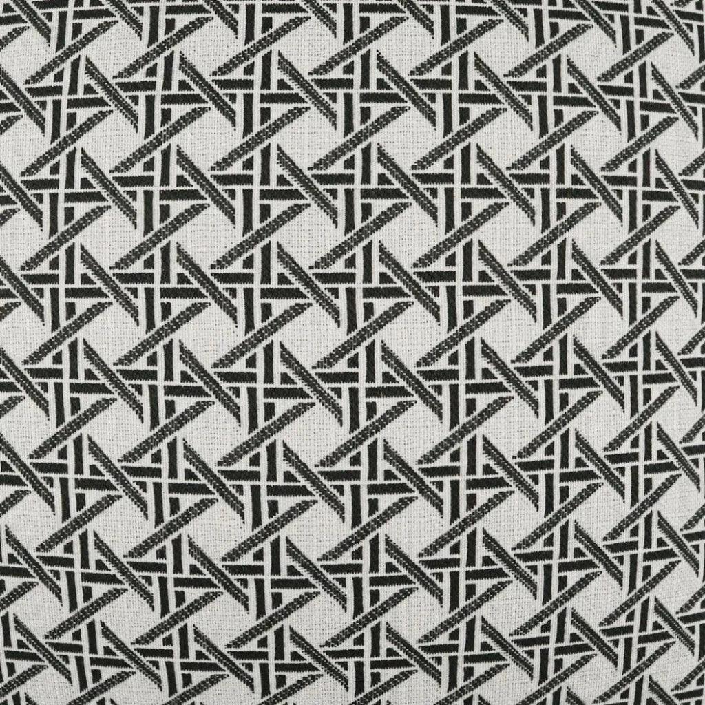 Outdoor Pella Lumbar Pillow - Ebony-Outdoor Pillows-D.V. Kap-LOOMLAN