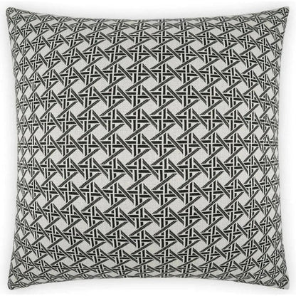 Outdoor Pella Pillow - Ebony-Outdoor Pillows-D.V. Kap-LOOMLAN