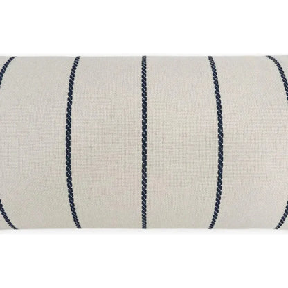 Outdoor Pencil Lumbar Pillow - Navy-Outdoor Pillows-D.V. Kap-LOOMLAN