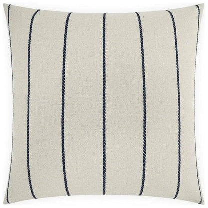 Outdoor Pencil Pillow - Navy-Outdoor Pillows-D.V. Kap-LOOMLAN