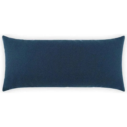 Outdoor Pyke Lumbar Pillow - Navy-Outdoor Pillows-D.V. Kap-LOOMLAN