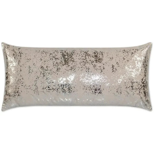 Outdoor Sand Dune Lumbar Pillow - Pebble-Outdoor Pillows-D.V. Kap-LOOMLAN