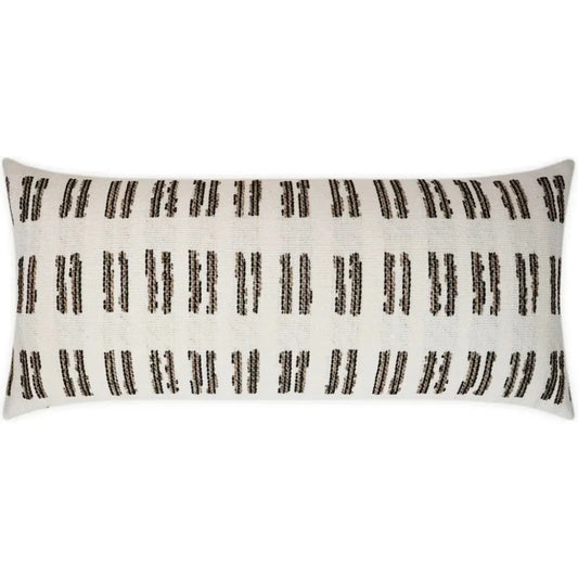 Outdoor Saybrook Lumbar Pillow - Natural-Outdoor Pillows-D.V. Kap-LOOMLAN