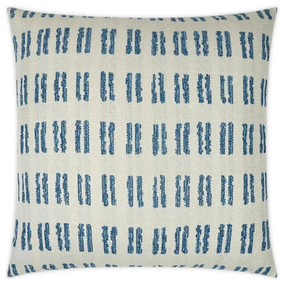Outdoor Saybrook Pillow - Blue-Outdoor Pillows-D.V. Kap-LOOMLAN
