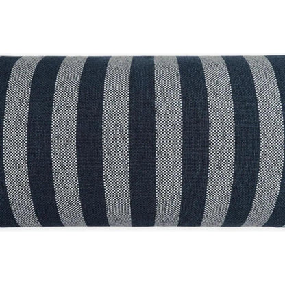 Outdoor Seaport Lumbar Pillow - Navy-Outdoor Pillows-D.V. Kap-LOOMLAN