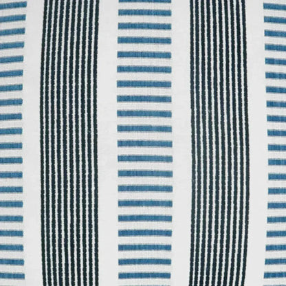 Outdoor Sideline Lumbar Pillow - Indigo-Outdoor Pillows-D.V. Kap-LOOMLAN