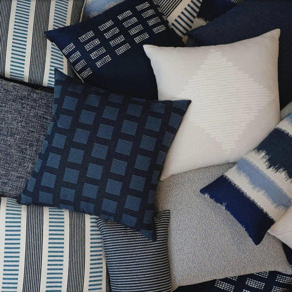 Outdoor Sideline Pillow - Indigo-Outdoor Pillows-D.V. Kap-LOOMLAN