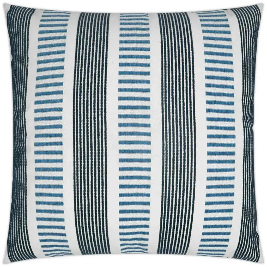 Outdoor Sideline Pillow - Indigo-Outdoor Pillows-D.V. Kap-LOOMLAN